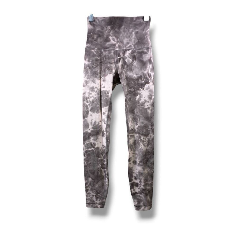 Lululemon Align High Rise 25” in Diamond Dye Mink Berry Lunar Rock Shadow Gray S